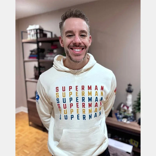 DC Superman 2025 Hoodie - Recreated Inspired Edition