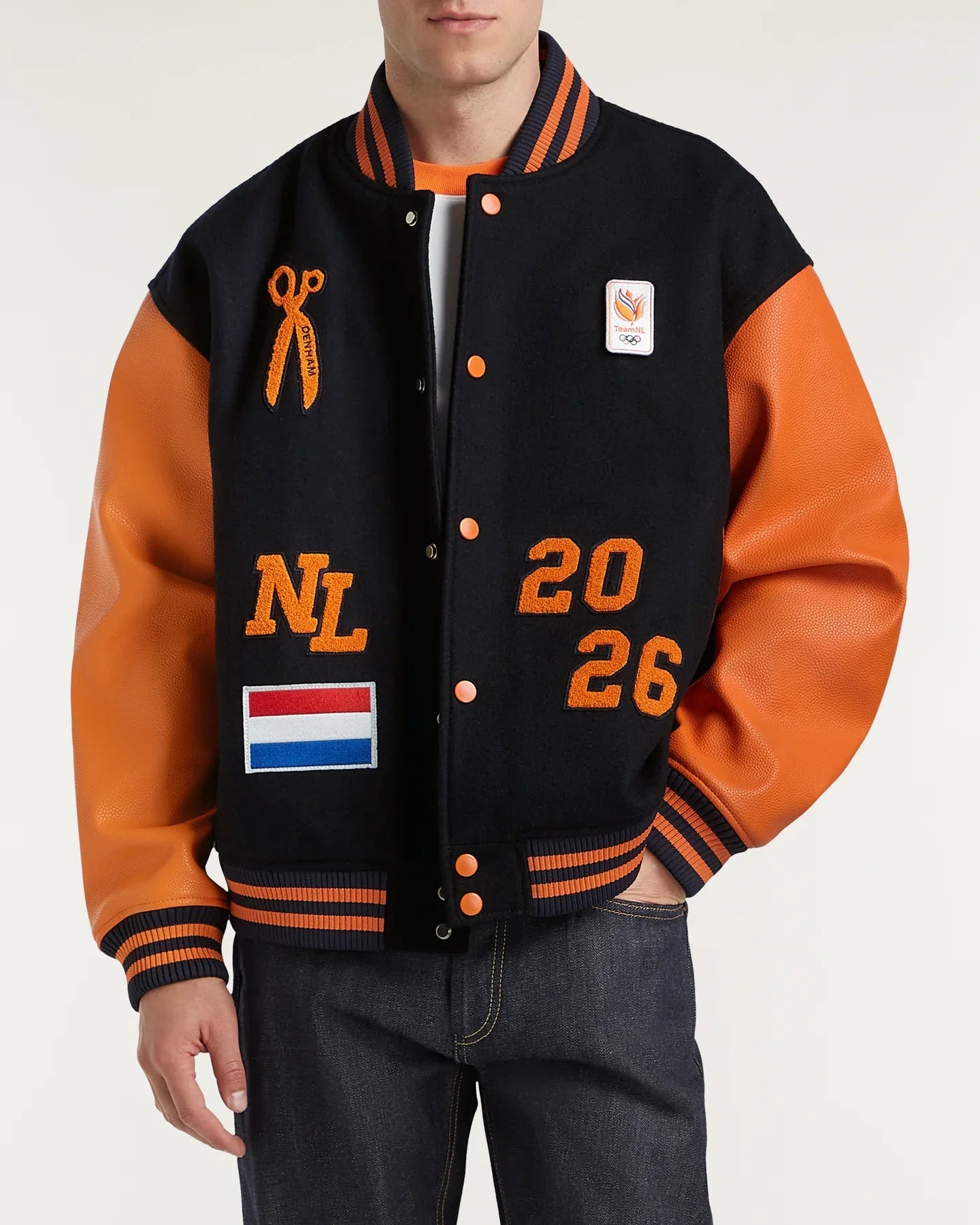Denham Team NL Varsity Jacket - Recreated Inspired Edition