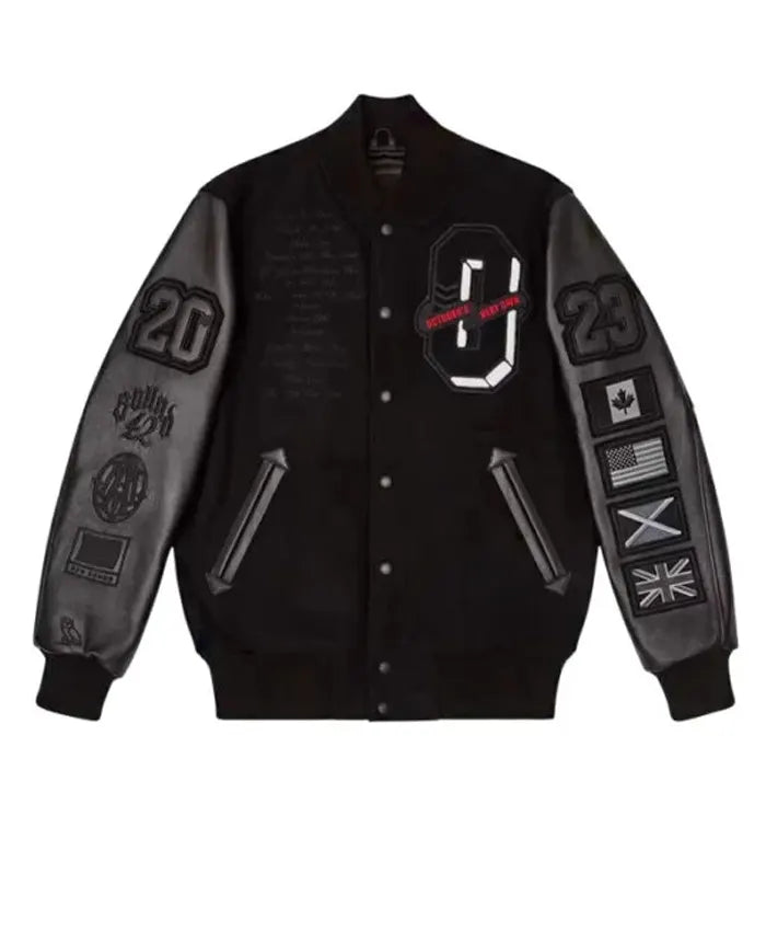 Drake OVO Varsity Jacket - Recreated Inspired Edition