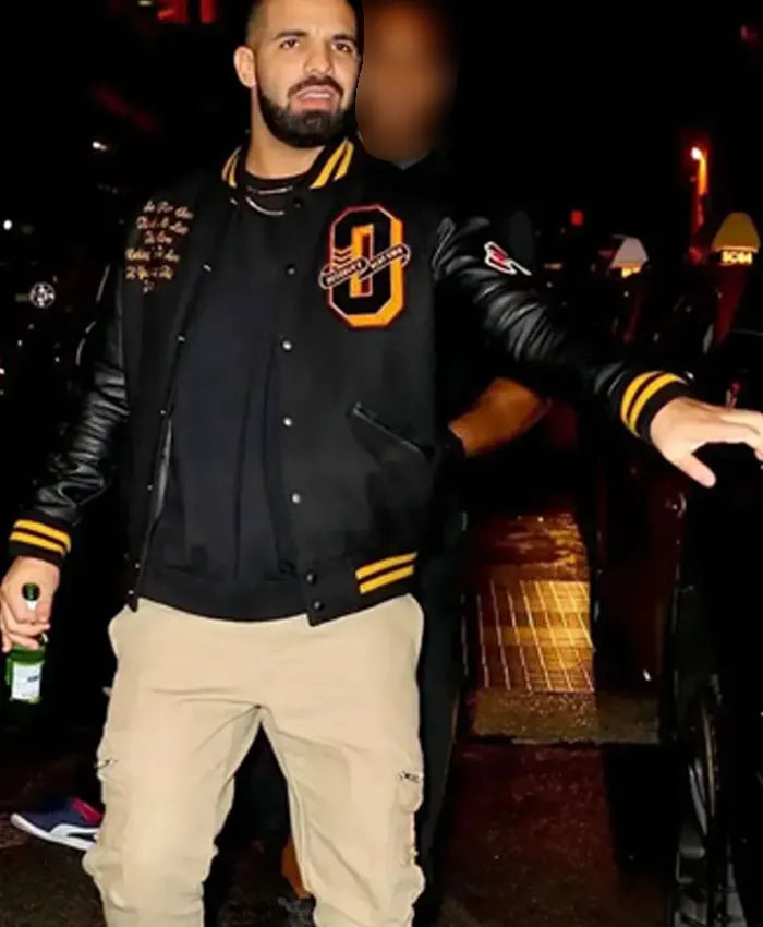 Drake OVO Varsity Jacket - Recreated Inspired Edition