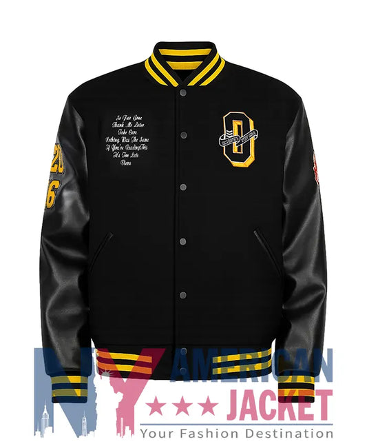 Drake OVO Varsity Jacket - Recreated Inspired Edition