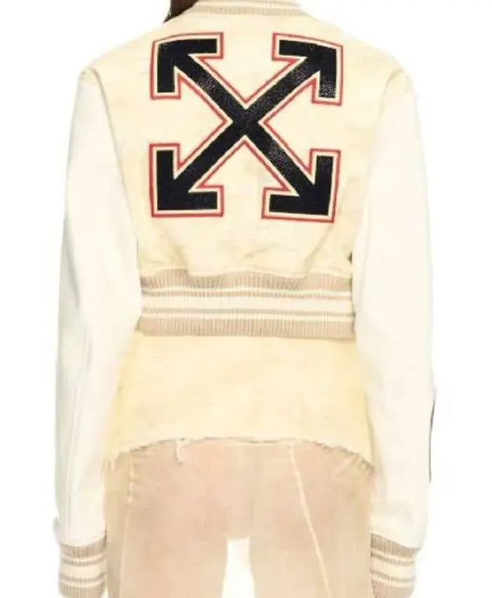 Rita Ora Elvis Duran Show Varsity Jacket - Recreated Inspired Edition