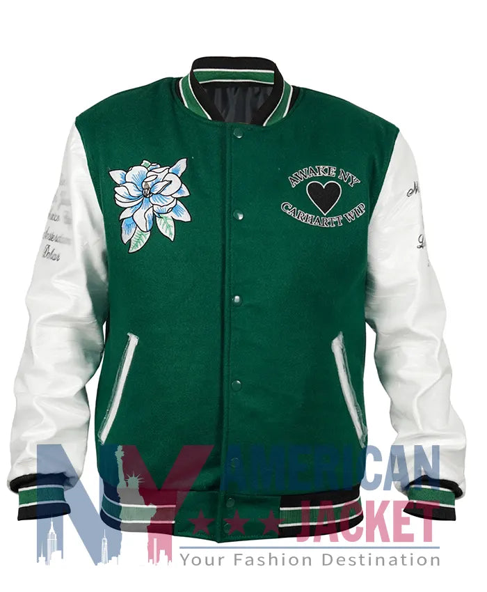 Gigi Hadid Letterman Varsity Jacket - Recreated Inspired Edition