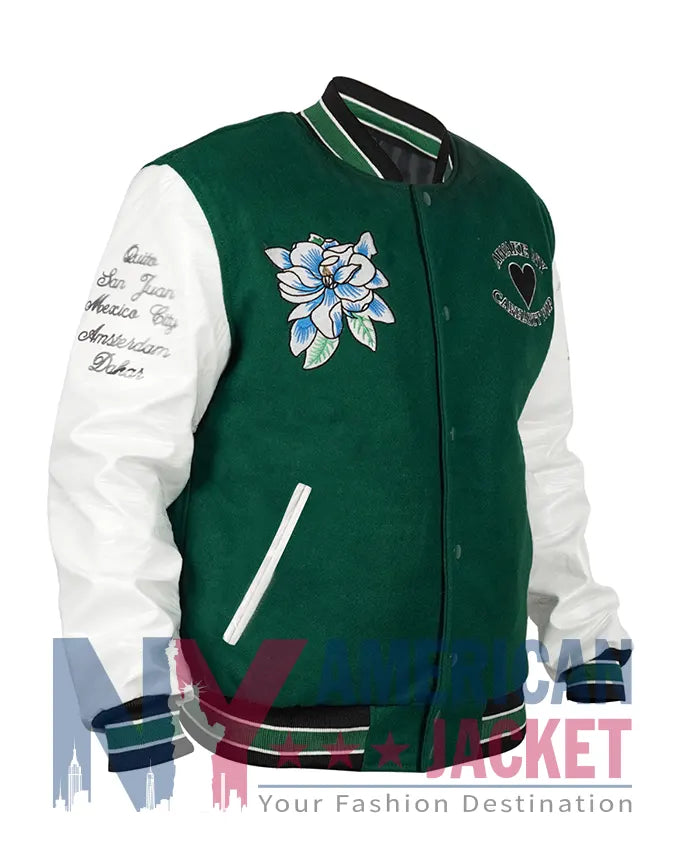 Gigi Hadid Letterman Varsity Jacket - Recreated Inspired Edition