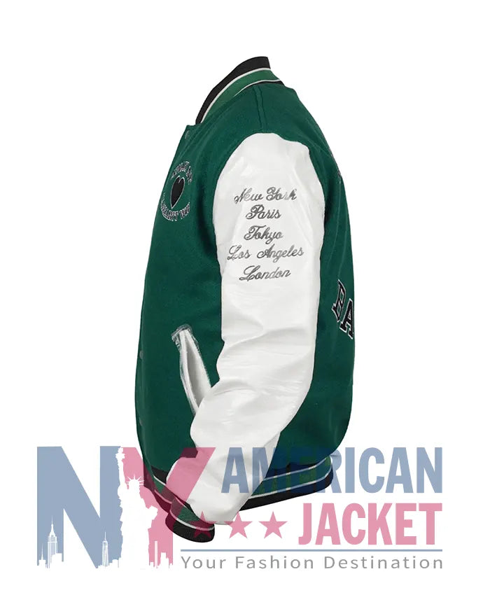 Gigi Hadid Letterman Varsity Jacket - Recreated Inspired Edition