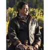Yellowstone Gil Birmingham Black Leather Jacket