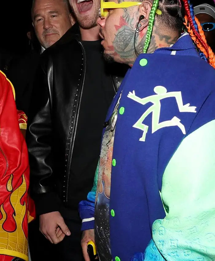6ix9ine Jake Paul vs Anthony Joshua Varsity Jacket - Recreated Inspired Edition