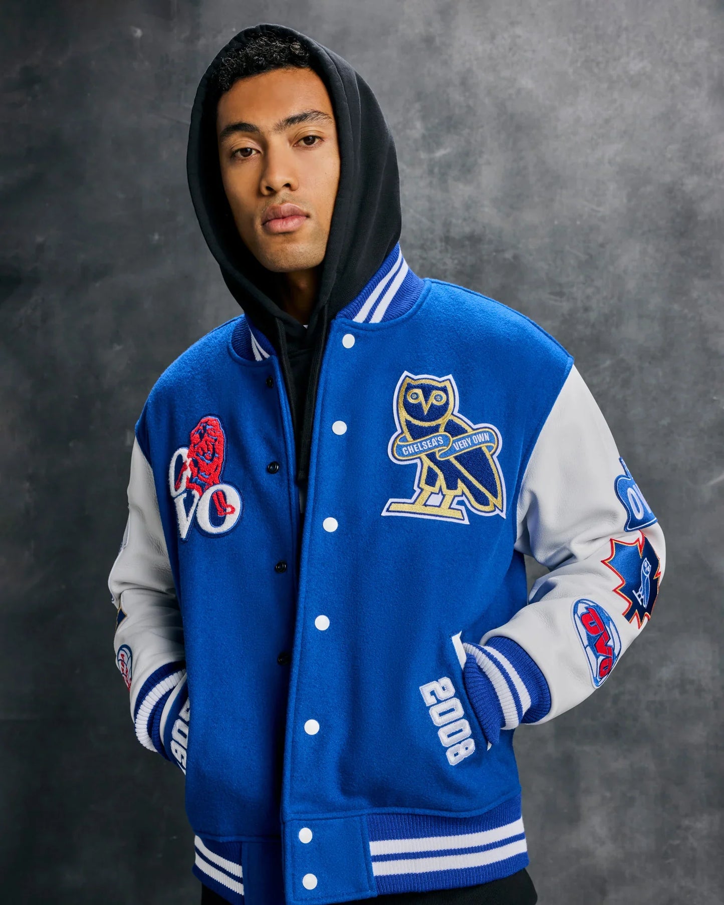 Chelsea FC Varsity Jacket - Recreated Inspired Edition