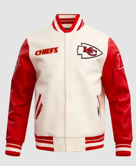 KC Chiefs Retro Classic Letterman Varsity Jacket - Recreated Inspired Edition