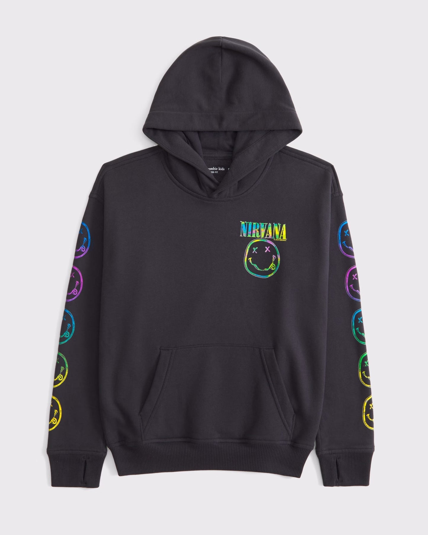 Nirvana Graphic Popover Hoodie - Recreated Inspired Edition