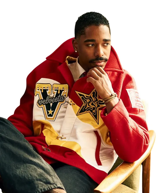 Kevin Leonel X Velveeta Varsity Jacket - Recreated Inspired Edition