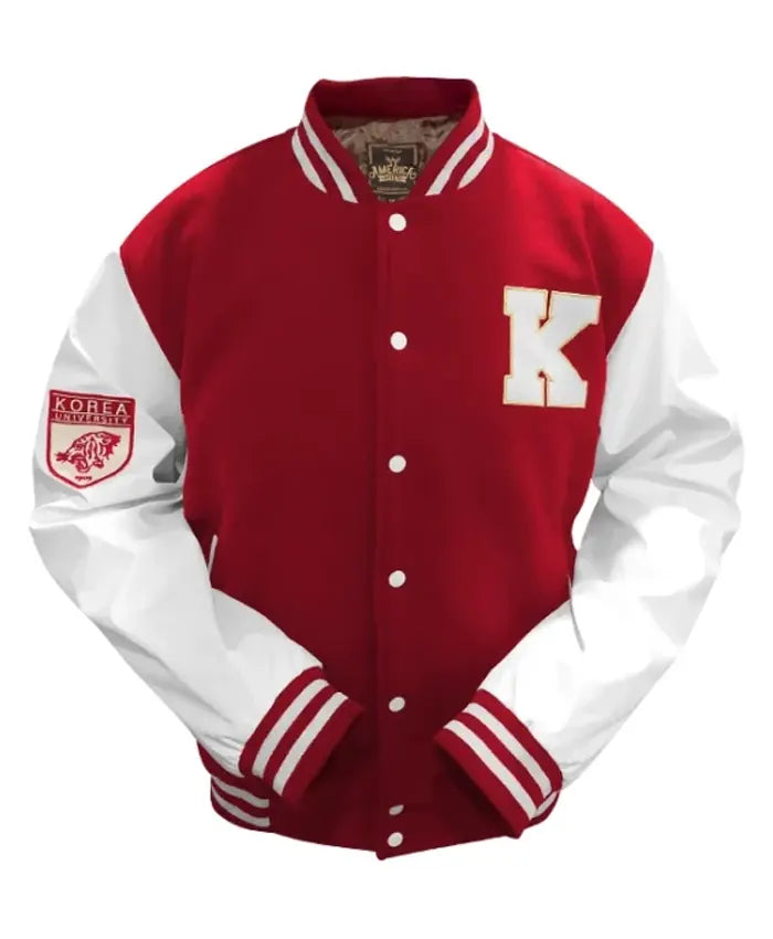 Korea University Varsity Jacket - Recreated Inspired Edition