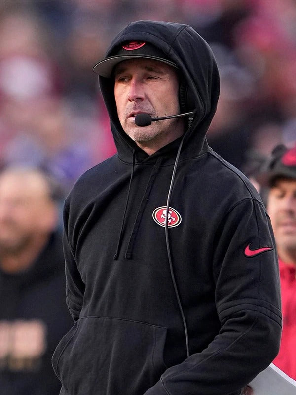 Kyle Shanahan 49ers Black Hoodie - Recreated Inspired Edition