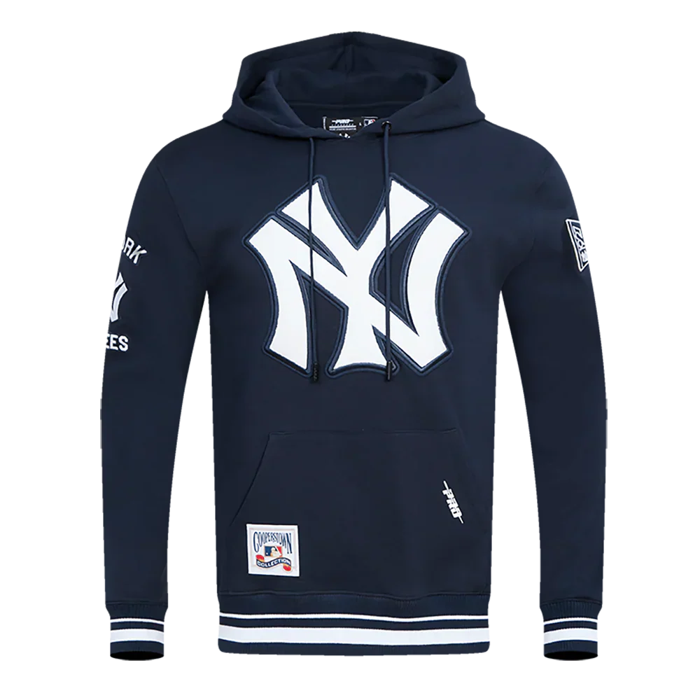 New York Yankees Pro Standard Blue Hoodie - Recreated Inspired Edition
