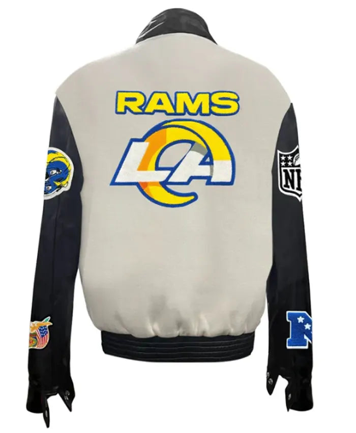 LOS ANGELES RAMS Varsity Jacket - Recreated Inspired Edition