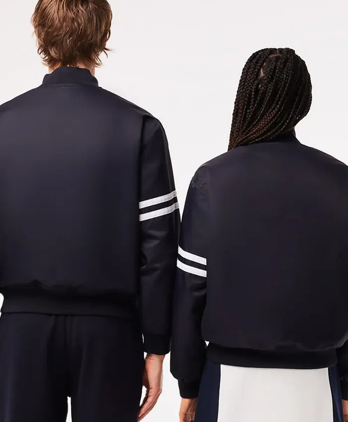 Lacoste Vintage Patch Varsity Jacket - Recreated Inspired Edition