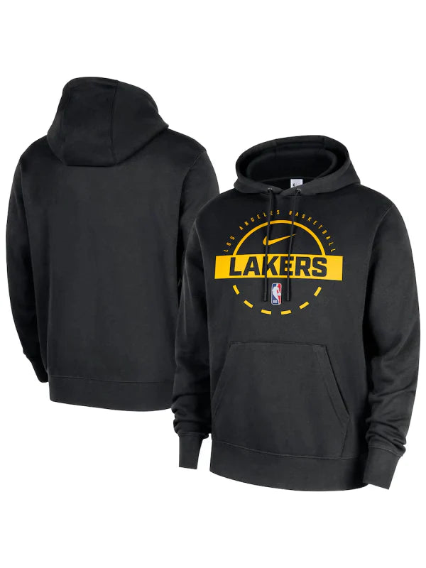 Lakers Nike 2025/26 Authentic Practice Club Hoodie - Recreated Inspired Edition