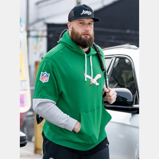 Lane Johnson Philadelphia Eagles Hoodie - Recreated Inspired Edition