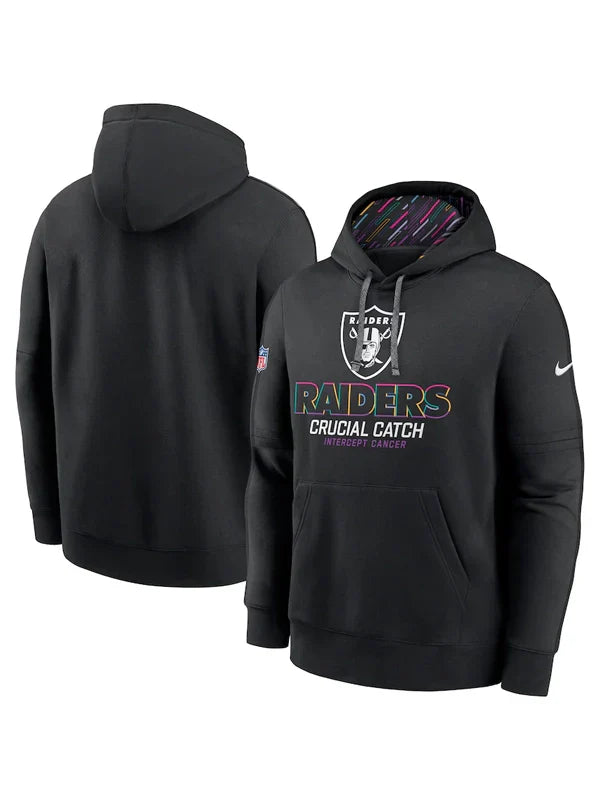 Las Vegas Raiders Crucial Catch Club Hoodie - Recreated Inspired Edition