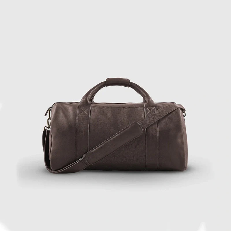 Leather Duffle Bag Mens