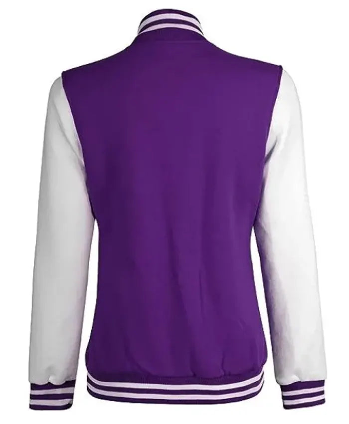 Lilac Varsity Jacket - Recreated Inspired Edition