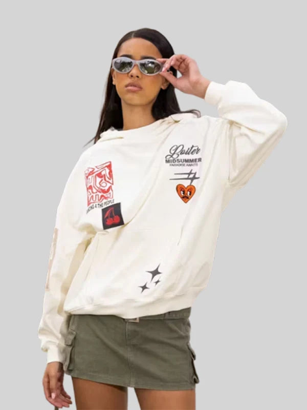 Loiter Patchwork Hoodie - Recreated Inspired Edition