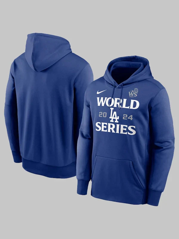 Los Angeles Dodgers Nike 2024 World Series Hoodie - Recreated Inspired Edition
