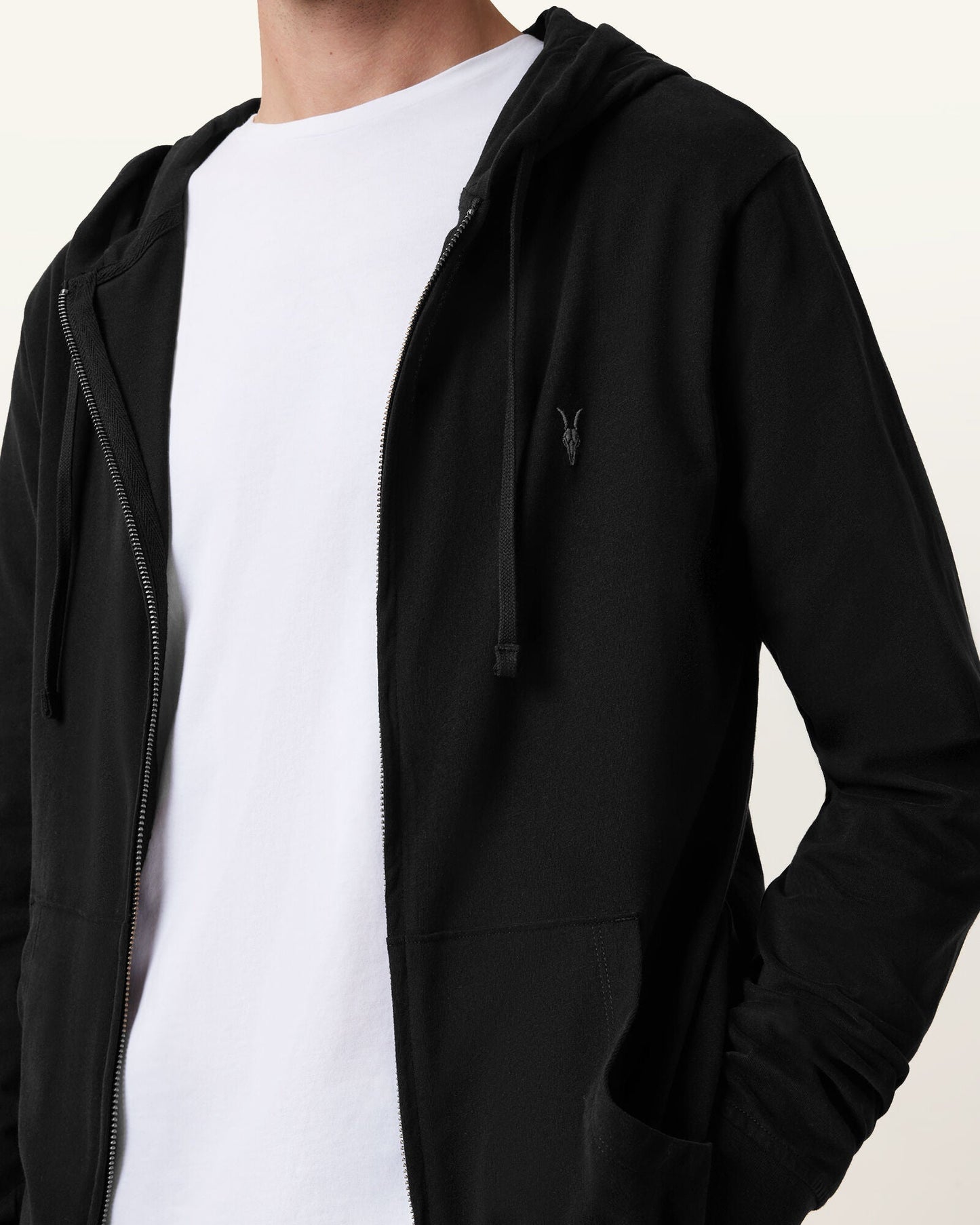 All Saints Zip-Up Hoodie - Recreated Inspired Edition