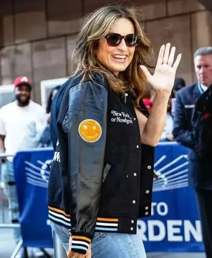 Mariska Hargitay Varsity Jacket - Recreated Inspired Edition