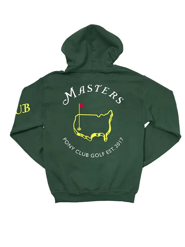 Green Golf Masters Hoodie - Recreated Inspired Edition