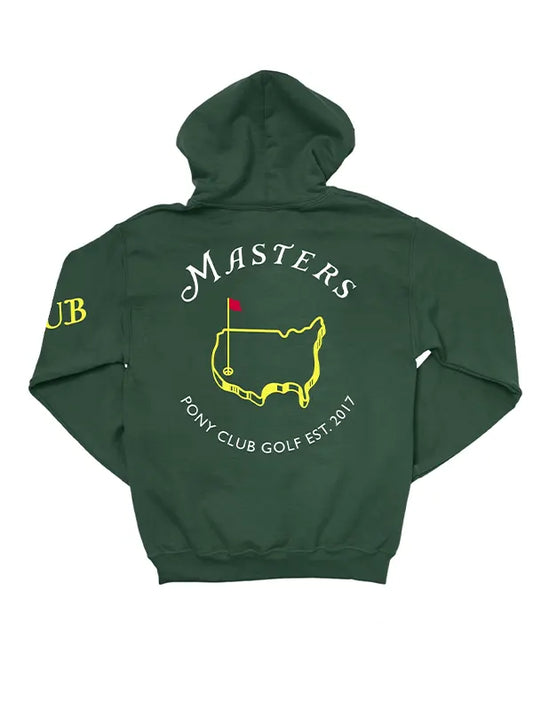Green Golf Masters Hoodie - Recreated Inspired Edition