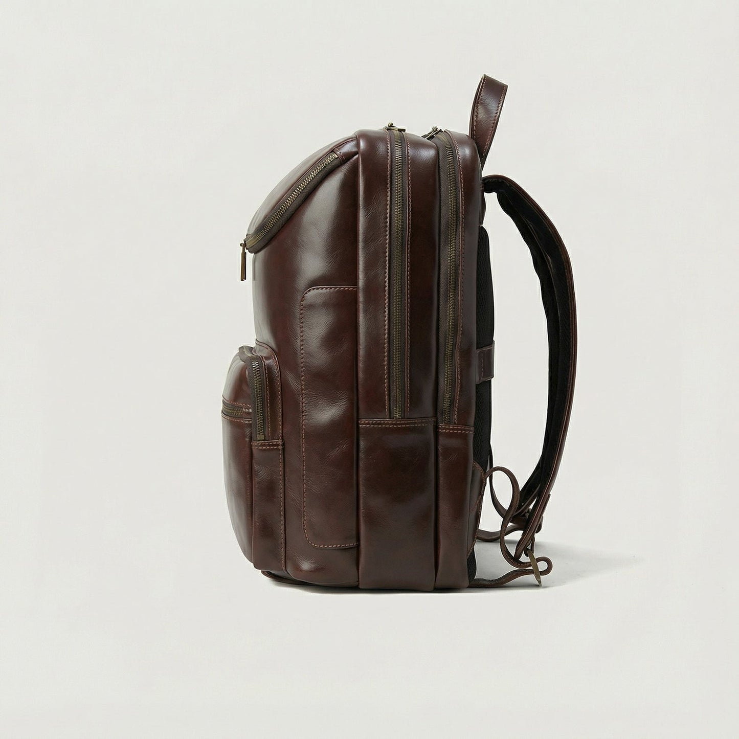 The Bedford Vintage Brown Leather Backpack
