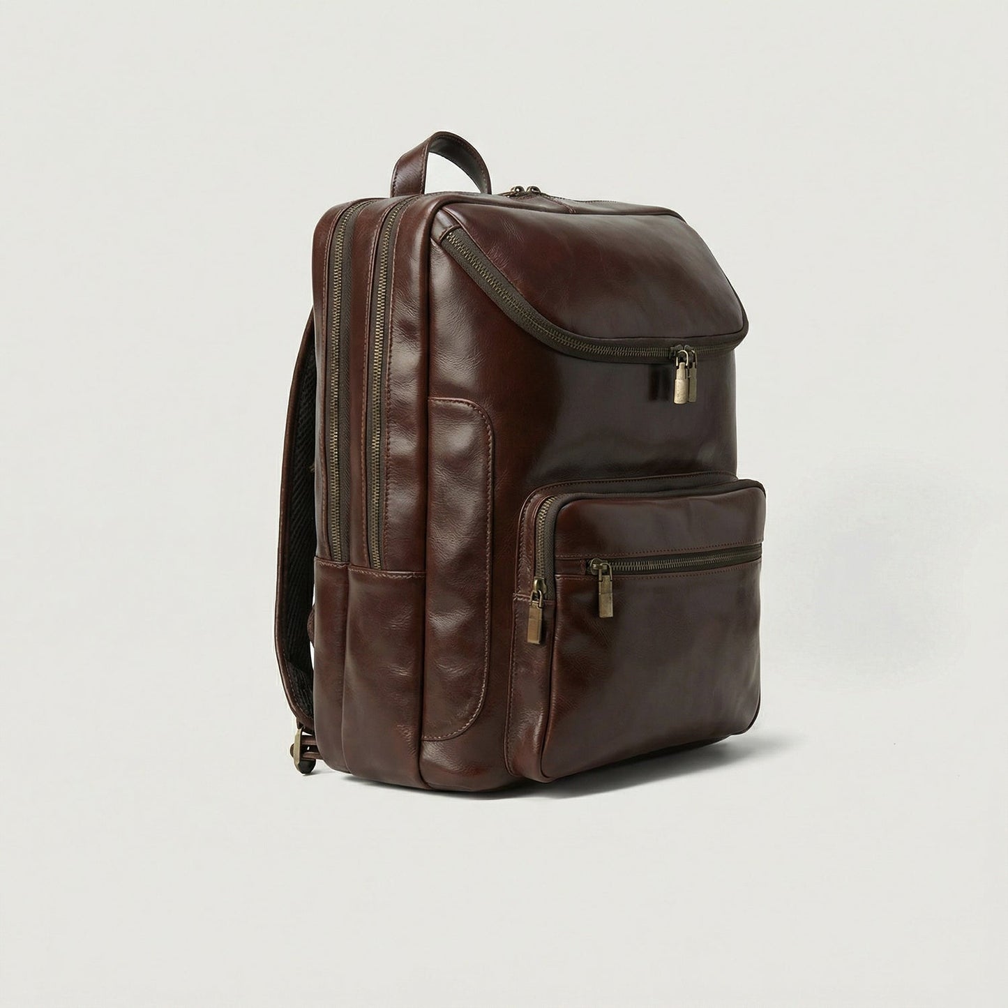The Bedford Vintage Brown Leather Backpack