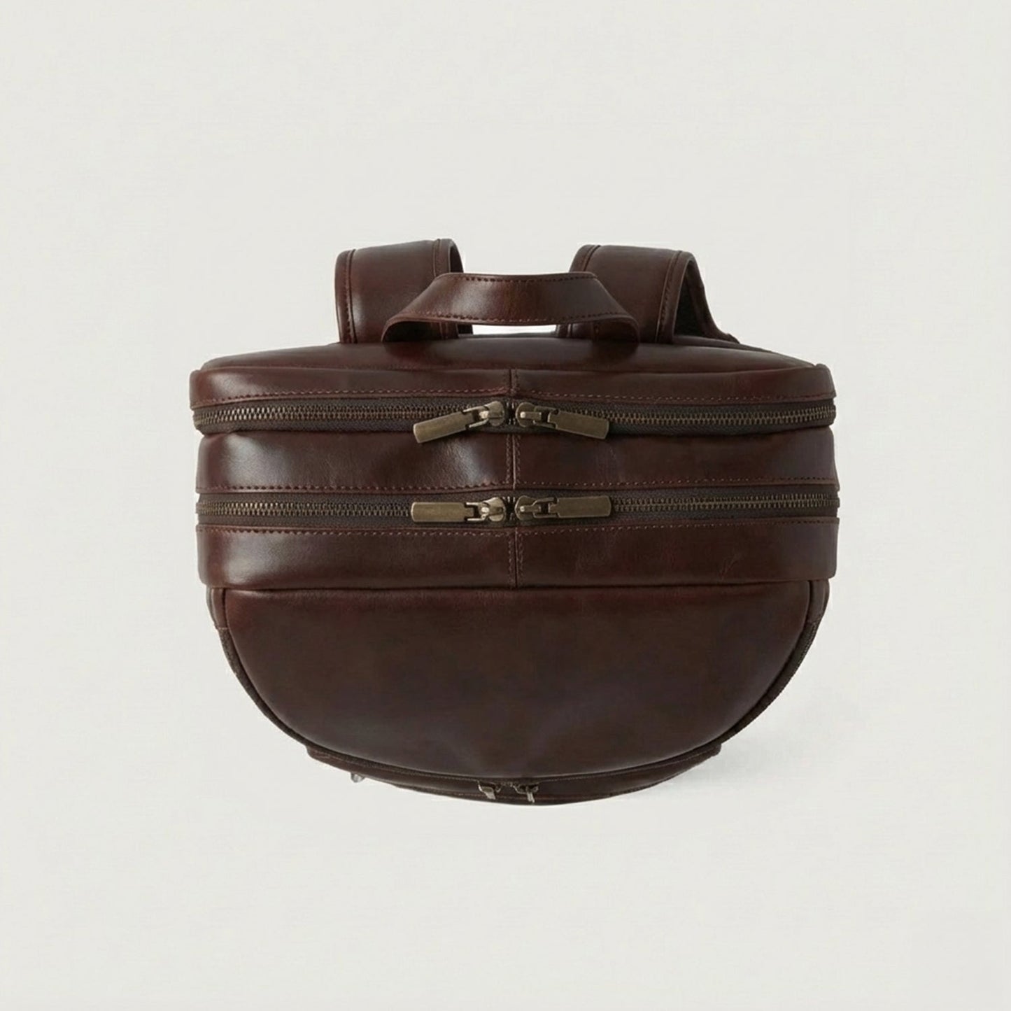 The Bedford Vintage Brown Leather Backpack