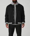 Men’s Black Vintage Varsity Jacket - Recreated Inspired Edition