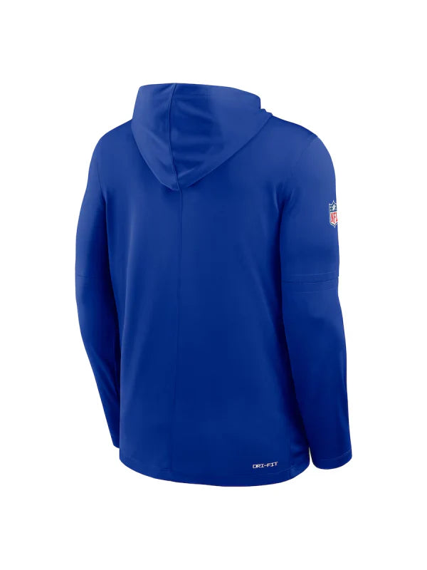 Buffalo Bills Fury Performance Long Sleeve Hoodie - Recreated Inspired Edition T-Shirt