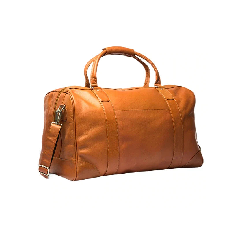 Men’s Carry-On Tan Duffle Bag For Traveling