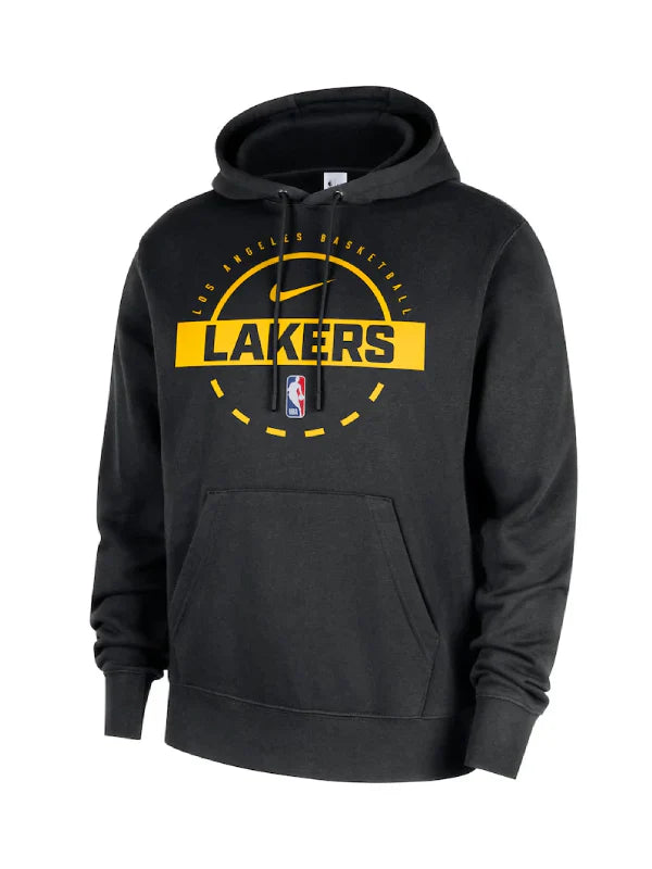 Lakers Nike 2025/26 Authentic Practice Club Hoodie - Recreated Inspired Edition