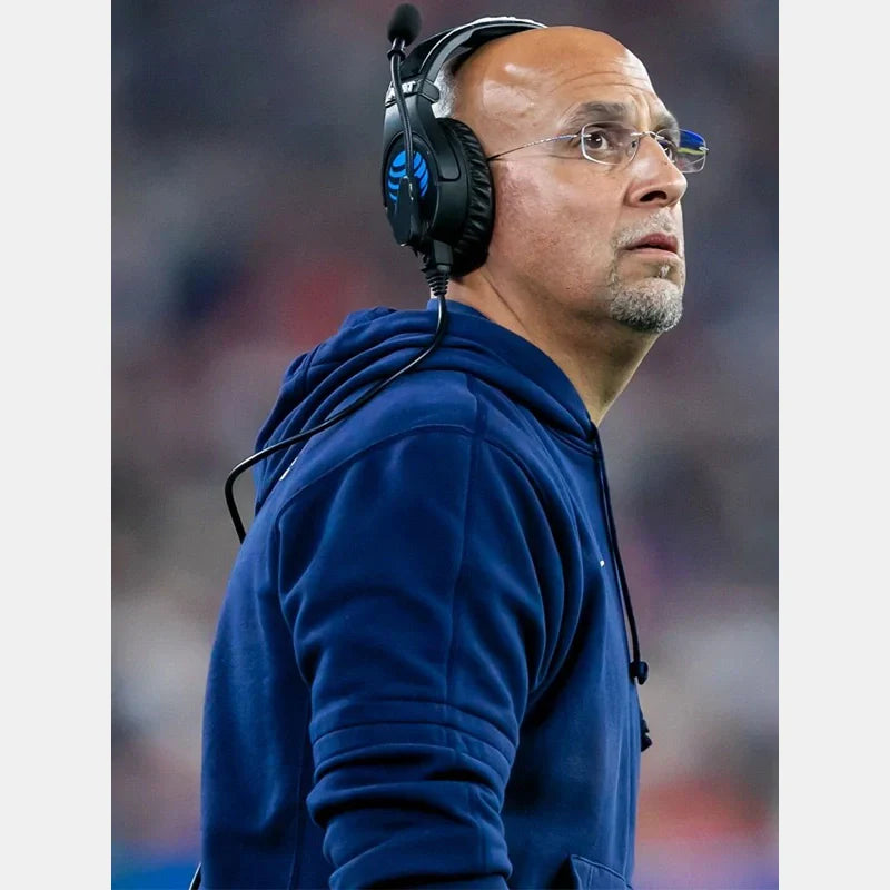 James Franklin Penn State Hoodie - Recreated Inspired Edition