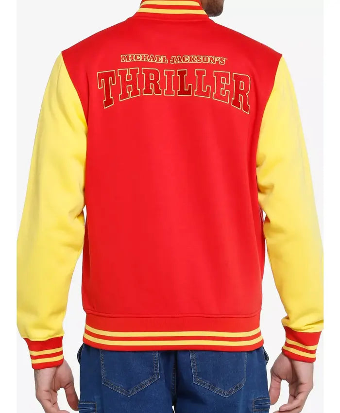 Michael Jackson Thriller Varsity Jacket - Recreated Inspired Edition