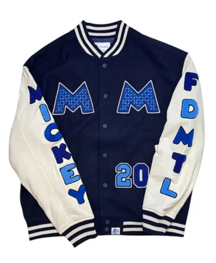 Mickey Baseball Varsity Jacket - Recreated Inspired Edition