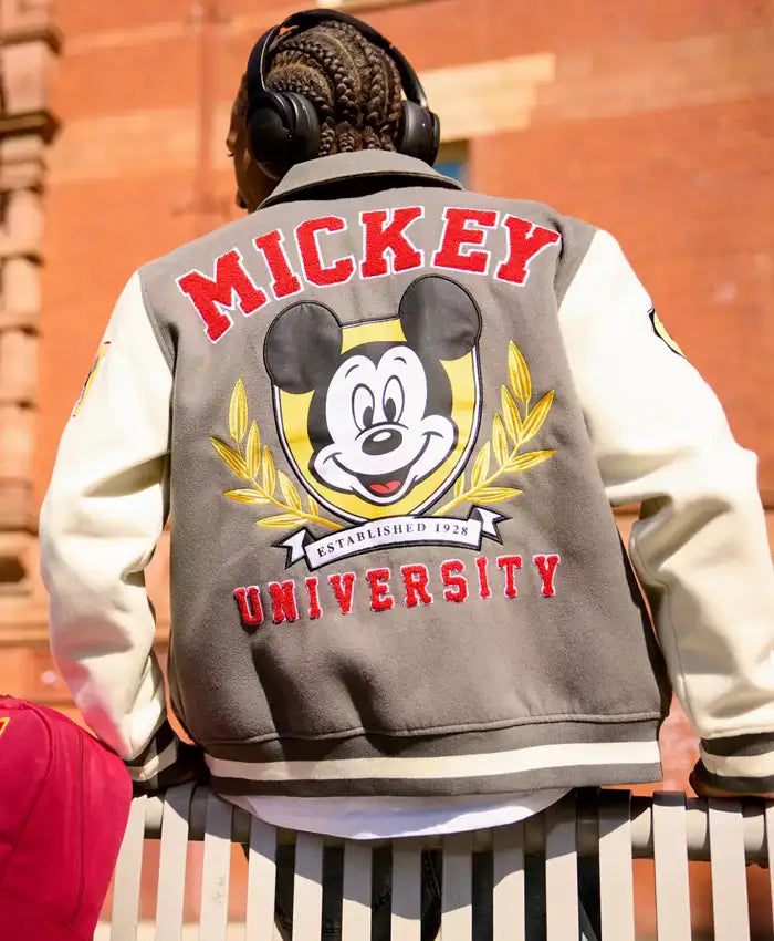 Disney x Micky Mouse Varsity Jacket - Recreated Inspired Edition