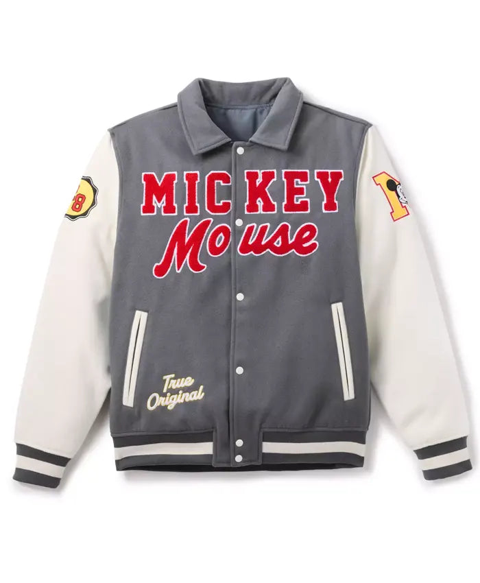 Disney x Micky Mouse Varsity Jacket - Recreated Inspired Edition