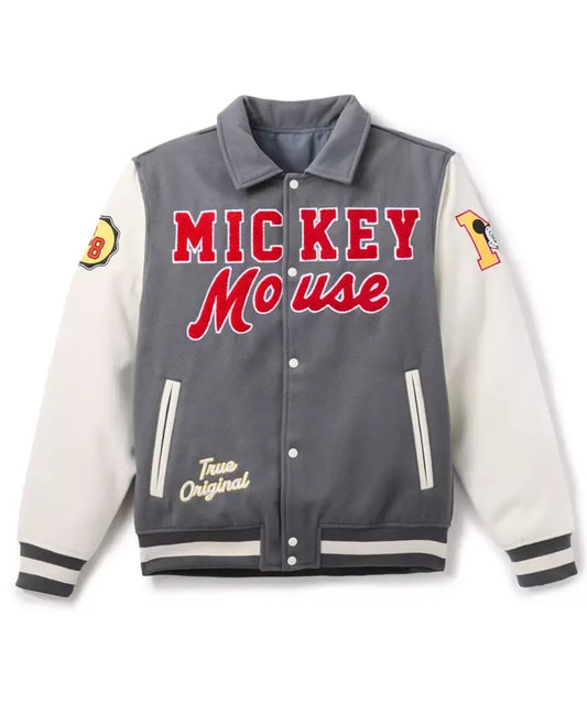 Disney x Micky Mouse Varsity Jacket - Recreated Inspired Edition