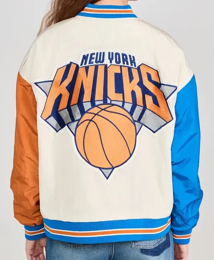 NY Knicks Varsity Jacket - Recreated Inspired Edition