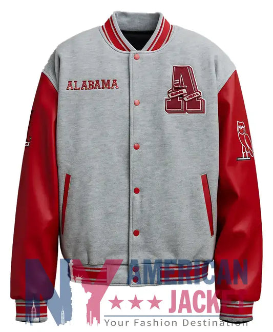NCAA Alabama Crimson Tide OVO Letterman Jacket