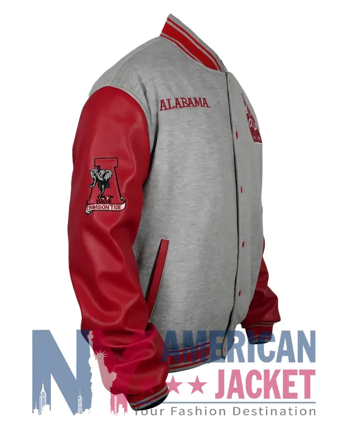 NCAA Alabama Crimson Tide OVO Letterman Jacket