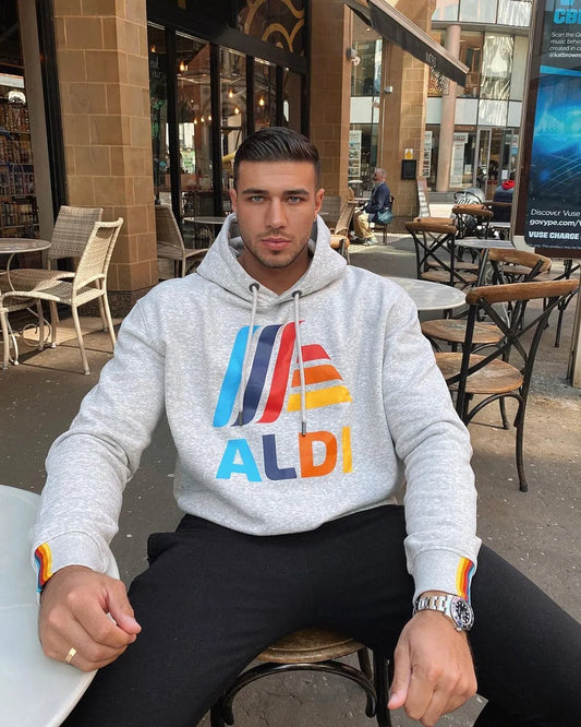 Tommy Fury Aldi Grey Hoodie - Recreated Inspired Edition