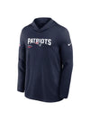 New England Patriots Sideline Performance Long Sleeve Hoodie - Recreated Inspired Edition T-Shirt