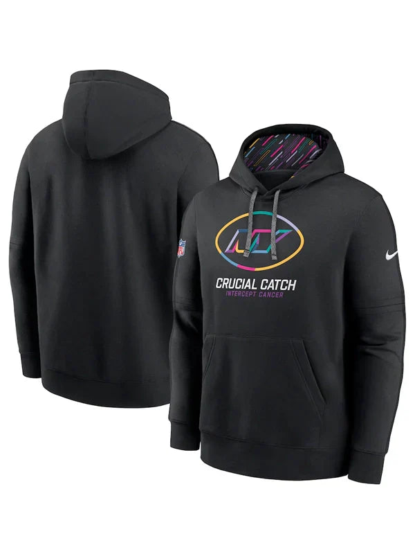 New York Jets Crucial Catch Club Hoodie - Recreated Inspired Edition